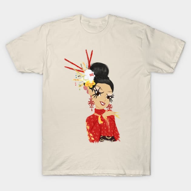 Yuhua Hamasaki T-Shirt by renaesense